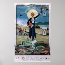 Poster del ajenjo de Affiche