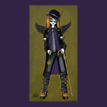 Poster del ángel de Steampunk del inconformista de posters
