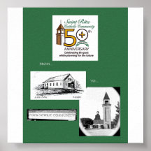 POSTER del ANIVERSARIO del ST RITA 50.a