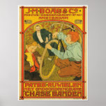 Poster del anuncio de la reparación de la biciclet