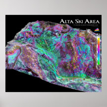 Poster del área 3dSkiMaps del esquí de Alta