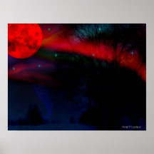 Poster del arte de la "aurora" de Marie Plourde