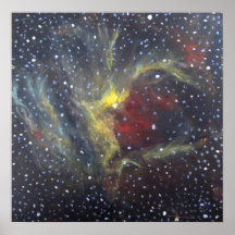 Poster del arte del espacio - nebulosa del mago
