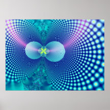Poster del arte del fractal de Kitum de las tienda