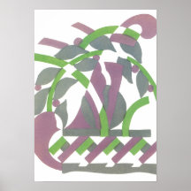Poster del arte del jazz de Gladky de la sarga