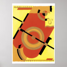 Poster del arte del jazz de Gladky de la sarga