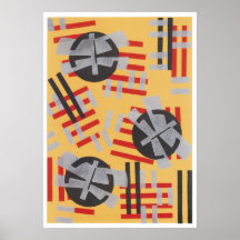 Poster del arte del jazz de Gladky de la sarga