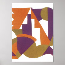 Poster del arte del jazz de Gladky de la sarga