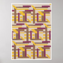 Poster del arte del jazz de Gladky de la sarga