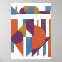 Poster del arte del jazz de Gladky de la sarga