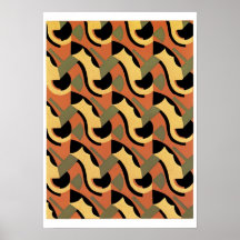 Poster del arte del jazz de Gladky de la sarga