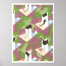 Poster del arte del jazz de Jacques Camus