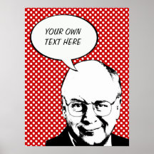 POSTER DEL ARTE POP DE DICK CHENEY