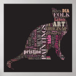POSTER DEL ARTE PRISARTS DEL AMANTE DEL CAT