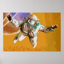 Poster del astronauta 17