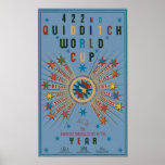 Poster del azul del mundial de Quidditch