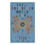 Poster del azul del mundial de Quidditch posters