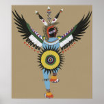 Poster del bailarín del nativo americano