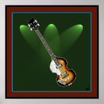 Poster del bajo del violín