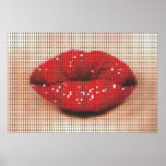 Poster del beso de la mujer
