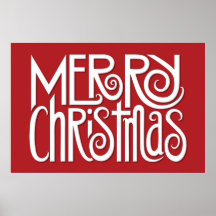 Poster del blanco de las Felices Navidad