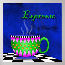 Poster del café express