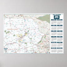 Poster del calendario de Dunder Mifflin 2012