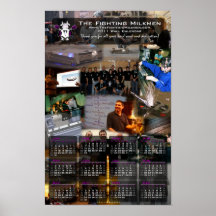 Poster del calendario de pared 2011