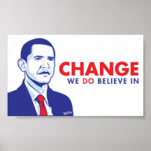 Poster del cambio de OBAMA