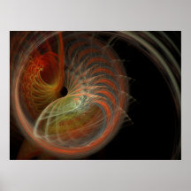 Poster del caramelo del fractal