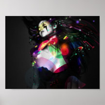 Poster del chica de Rockstar