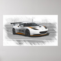 Poster del coche de Lotus