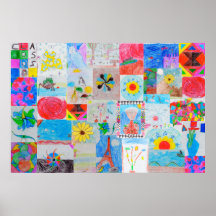 Poster del collage de la clase D