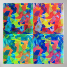 Poster del color