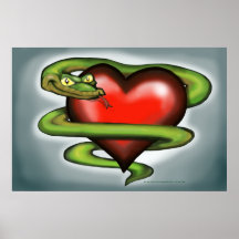 Poster del corazón de la serpiente n
