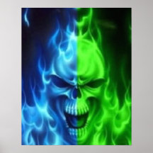 poster del cráneo