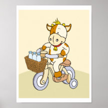 Poster del cuarto de niños del montar a caballo de