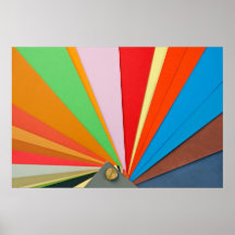 poster del dechado del color de papel
