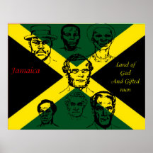 poster del Día de la Independencia de Jamaica