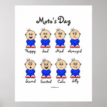 Poster del día de Moto