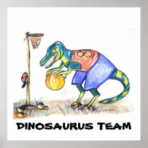 Poster del dinosaurio