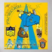 Poster del equipo de los pulverizadores de Perdew