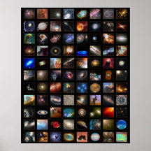 Poster del espacio de Hubble