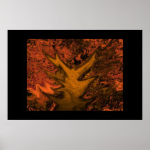 "Poster del extracto del paseo del otoño " *