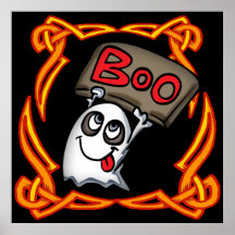 Poster del fantasma del abucheo
