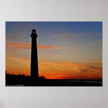 Poster del faro IV de Barnegat