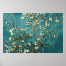 Poster del flor de la almendra