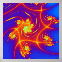 Poster del fractal de Pheonix