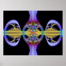 Poster del fractal del laboratorio de Drácula