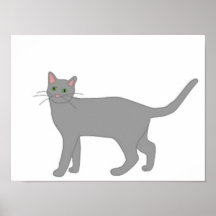 Poster del gato de Sasquatch